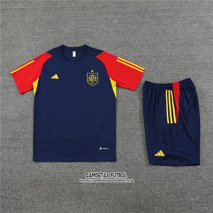 Chandal del Espana Manga Corta 2023/2024 Azul - Pantalon Corto